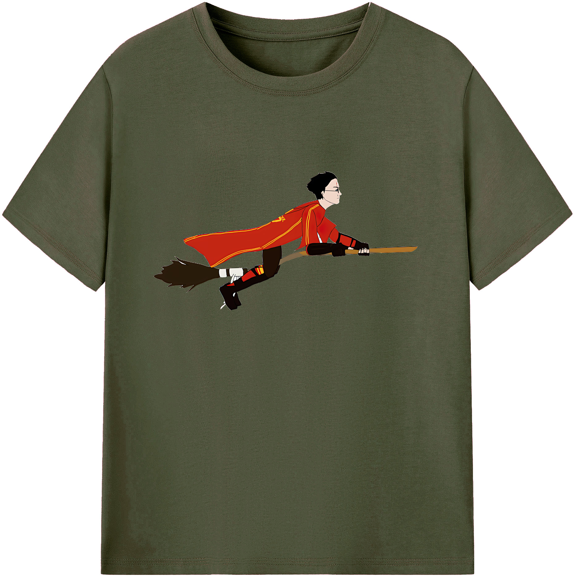 （画像用） Harry Potter ハリー・ポッターシリーズ 綿100％ メンズ半袖Tシャツ｜肌触りやわらか＆通気性